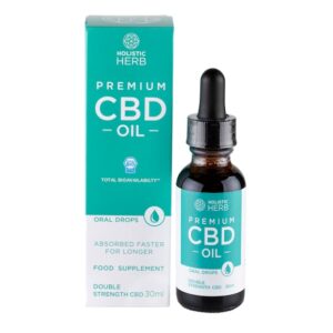 Holistic Herb Premium CBD Oil Double Strength 30ml